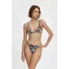 İndigo Sabit Üçgen Bikini Takımı DM11074