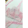 À Fleurs Roses Balenli Sütyen Takımı DM1355