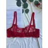 Rouge Amour Dantel Transparan Bralet Sütyen Takımı DM1381