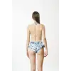İmprimé Blanc Üçgen Bikini Takımı- DM1984