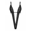 Noire Transparan Deep V Bodysuit DM8130