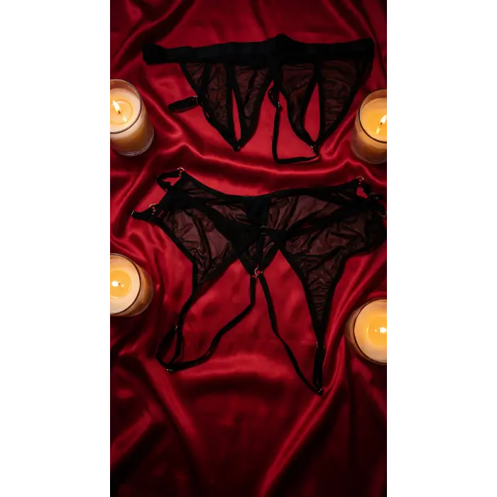 Noire Eclat Transparan Sütyen Takım DM1307