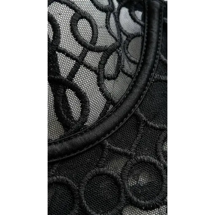 Infini Noir Dantel Transparan Bralet Sütyen Takımı DM1364