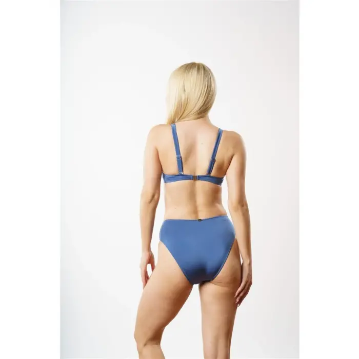Bleu Kaplı Üçgen Bikini Takımı- DM1820