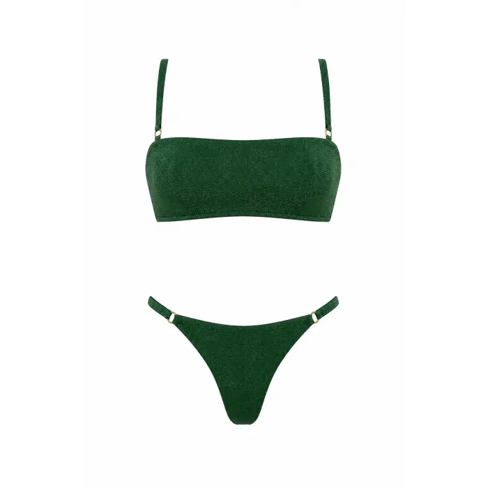 Kaki Straplez Bikini Takımı- DM11096