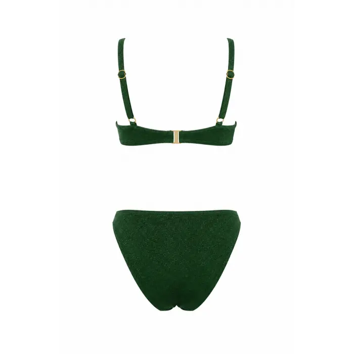 Kaki Straplez Bikini Takımı- DM11096