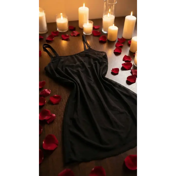 Noire Ultra Transparan Mini Gecelik DM1227