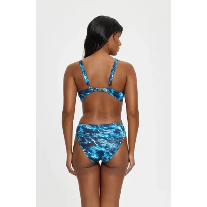 Océan Bleu Marine Kaplı Toparlayıcı Bikini Takımı- DM11032