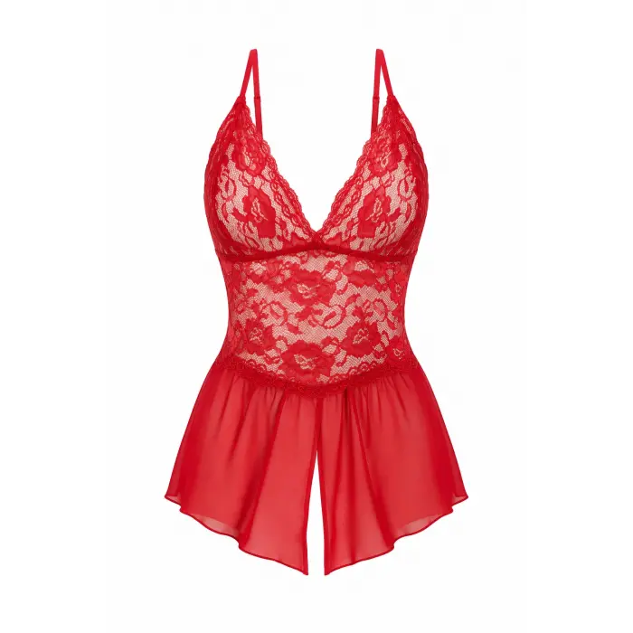 Rouge Seduite Lace Dantelli Babydoll Gecelik DM1246