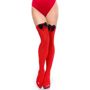 Rouge Prime Black Jartiyer Çorabı DM1213