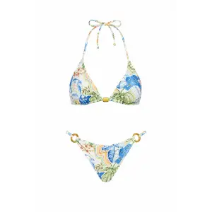 Ecru Tropical Üçgen Bikini Takımı- DM11025