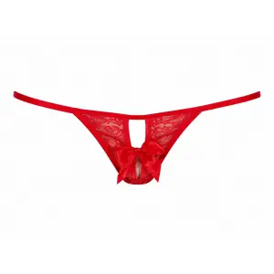 Rouge Sinistra Ouvert Tanga DM1244