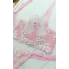 À Fleurs Roses Balenli Sütyen Takımı DM1355