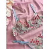 Jardin Bleu Dantel Transparan Bralet Sütyen Takımı DM1359