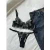 Fleur Noire Dantel Transparan Bralet Sütyen Takımı DM1373