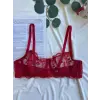 Rouge Amour Dantel Transparan Bralet Sütyen Takımı DM1381