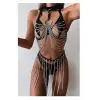 Noire Cascade Royale Zincir Harness Seti DM389
