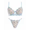 Bleu Fleur Transparente Balenli Sütyen Takımı DM1348