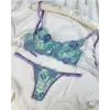 Jardin Lavande Dantel Transparan Bralet Sütyen Takımı DM1375