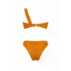 Orange Straplez, Tek Omuz Bikini Takımı - DM11042