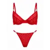 Rouge Luna Transparente Balenli Sütyen Takımı DM1350