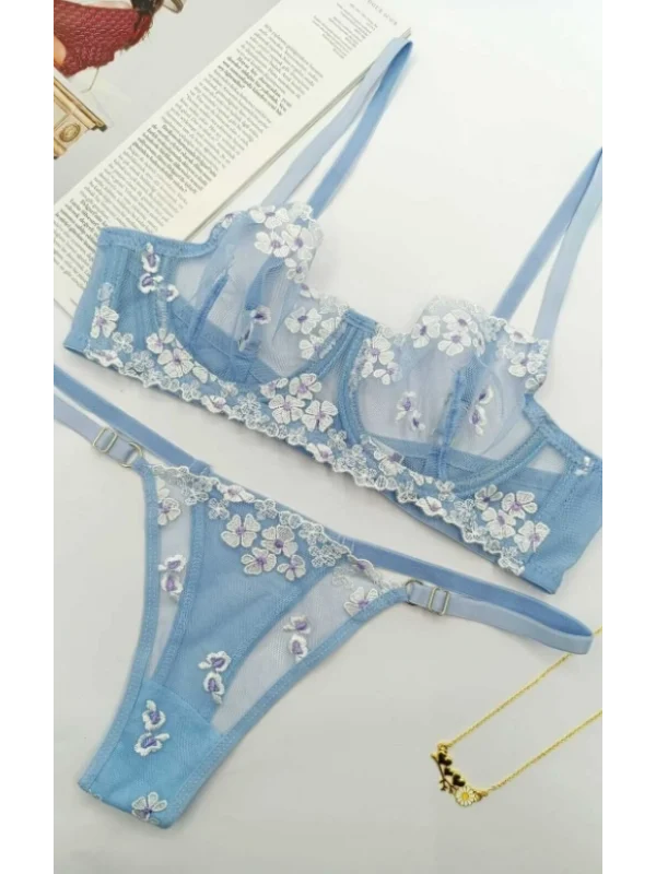 Fleur Bleue Balenli Sütyen Takımı DM1354