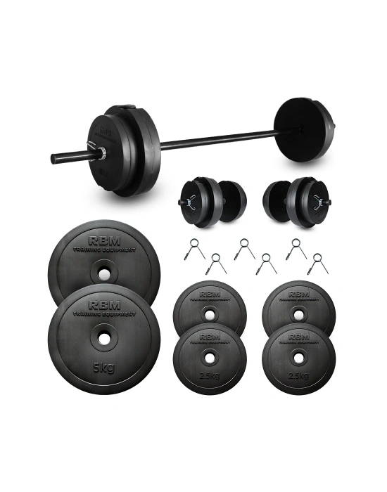 25 Kg Halter Seti ve Dambıl Seti