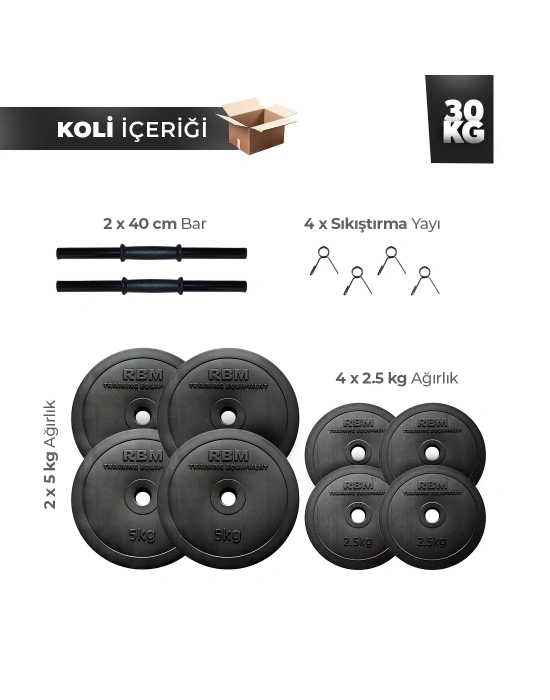32 Kg Dambıl Seti