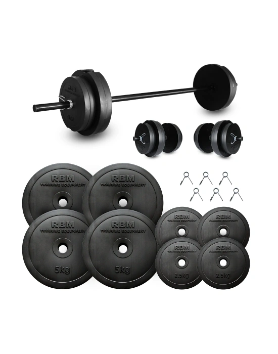 35 Kg Halter Seti ve Dambıl Seti