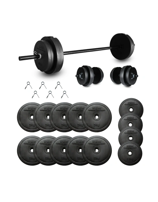 65 Kg Halter Seti ve Dambıl Seti