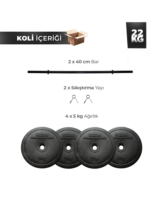 Outlet 22 Kg Halter Seti
