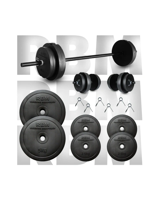 Outlet 25 Kg Halter Seti ve Dambıl Seti