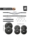 28 Kg Z-Bar Halter Seti ve Dambıl Seti