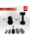 3 Kg Dambıl Seti (Demir Tozu) 2 Adet 3 Kg Dambıl