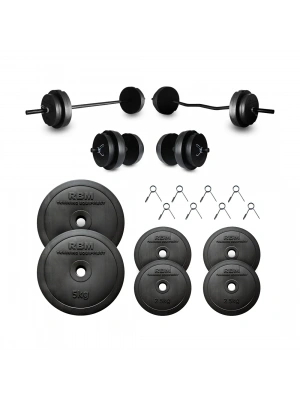 28 Kg Z-Bar Halter Seti ve Dambıl Seti