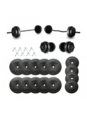 68 Kg Z-Bar Halter Seti ve Dambıl Seti