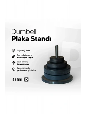 Dambıl Halter Plaka Standı