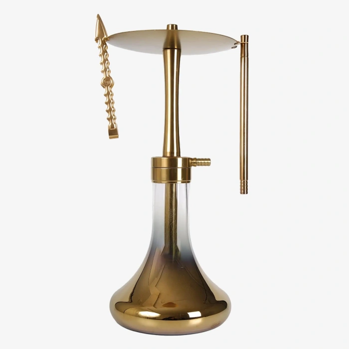 BALLI 2 Titanyum Gold Nargile Takımı