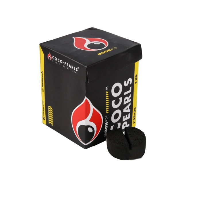Coco Pearls Yarım Ay Kömür