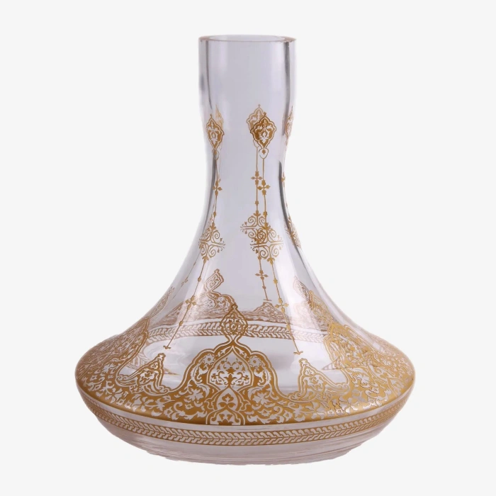 Klasik Puff 1299 Varak Şişeli Nargile Takımı