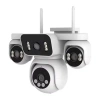 4 Lens 1 Ptz Wifi Camera (New) IO-WF107