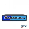 8 Port 10/100 Poe Switch IO-SF802E