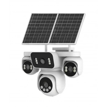 4 Lens 1 Ptz 4g Solar Camera (New) IO-SG401
