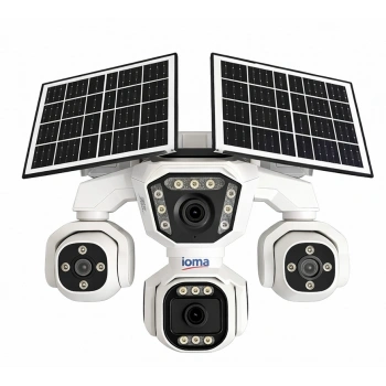 4 Lens 3 Ptz 4g Solar Camera (Apache) IO-SG407
