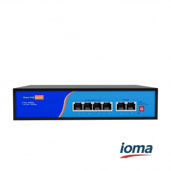 4 Port 10/100 Poe Swİtch IO-SF402E
