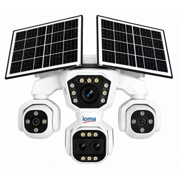 5 Lens 3 Ptz 4g Solar Camera (Apache) IO-SG408
