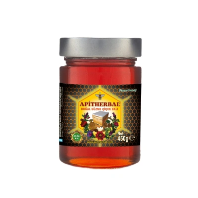 Apitherbal Doğal Süzme Çiçek Balı 450 g