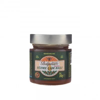Özel Seçim Süzme Çam Salgı Ham Balı 250 g