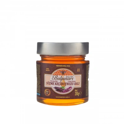 Balpınarı Özel Seçim Süzme Harnup (Keçi Boynuzu) Ham Balı 250 g