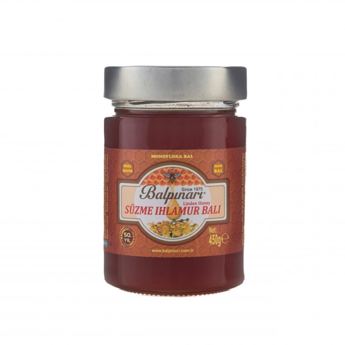 Balpınarı Özel Seçim Süzme Ihlamur Ham Balı 450 g
